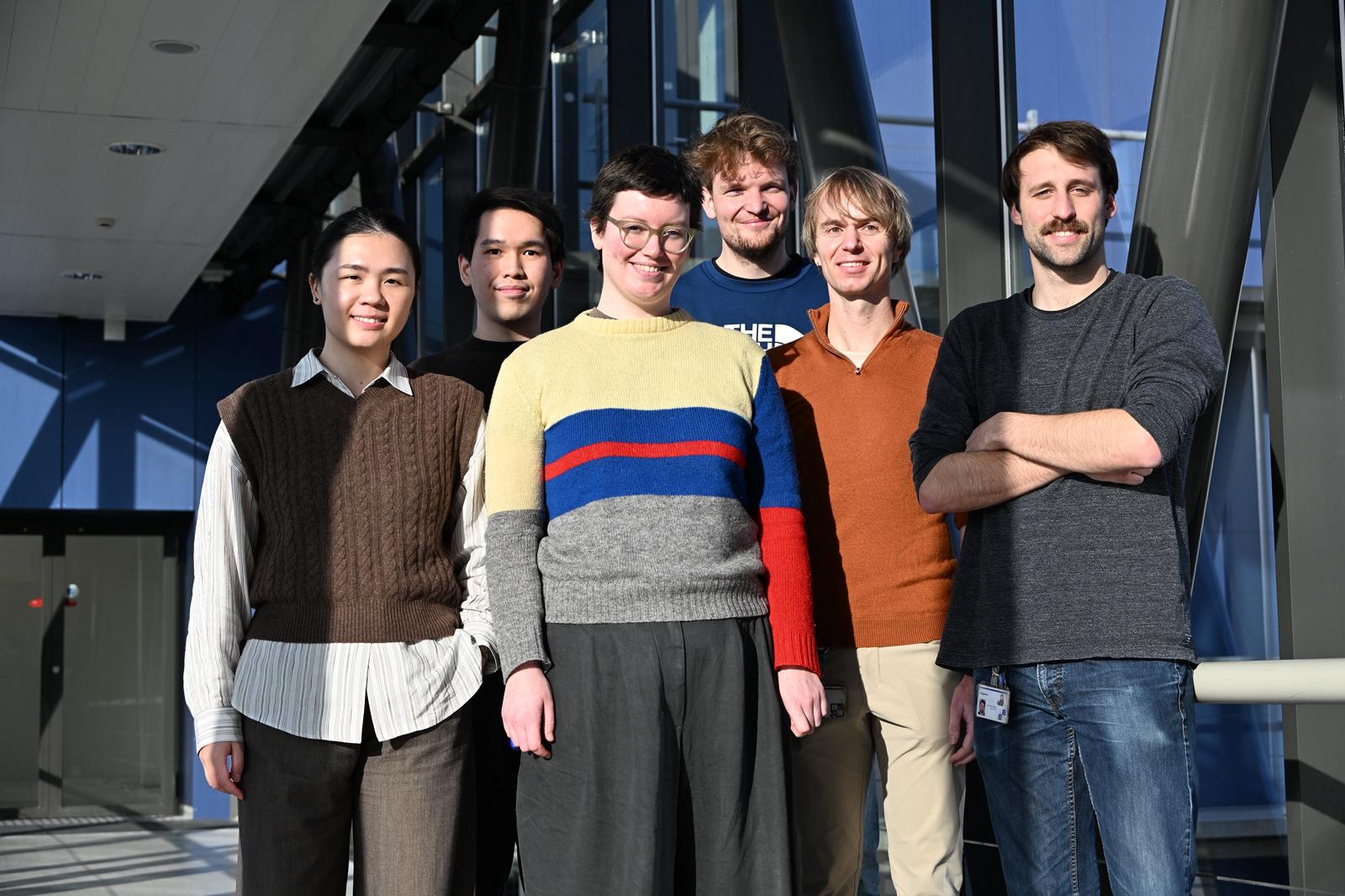 Group photo of the Vincent van Unen Research Group